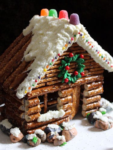 Food, Dessert, Gingerbread house, House, Christmas decoration, Winter, Gingerbread, Christmas, Icing, Home, 