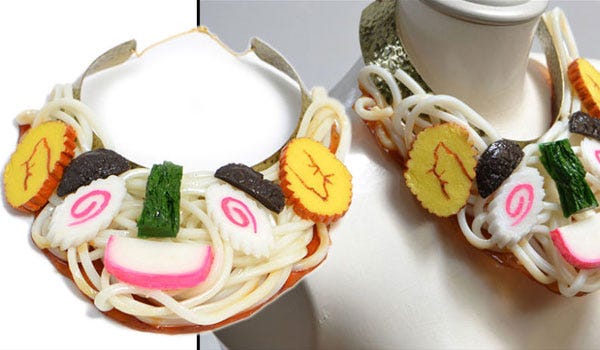 Vegetable Udon Necklace