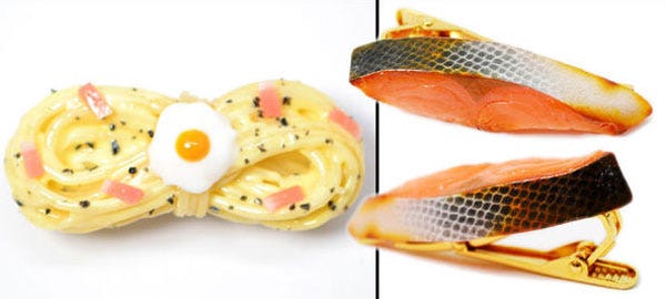 Fake Food Hairclips