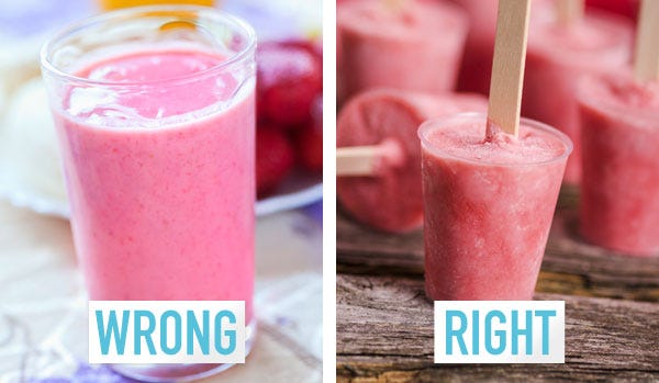 smoothie pops