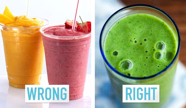 green smoothies