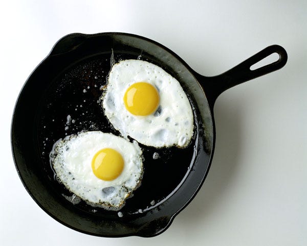 fried eggs