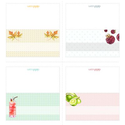 Holiday Place Cards Template from hips.hearstapps.com