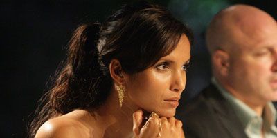 <p>Bravo beauty Padma Lakshmi served as one of India's first supermodels before entering the food and entertainment world. Discovered by a modeling agent while sitting in (here's the culinary connection) a café, Lakshmi went on to appear in campaigns for Ralph Lauren, Roberto Cavalli, and other top designers.</p><br /> 

<p>Armed with a B.A. in Theater Arts from Clark University, Lakshmi appeared in several food shows before becoming host of Bravo's <em>Top Chef.</em> For the Food Network, she hosted <em>Padma's Passport</em> and the documentary series <em>Planet Food.</em> The model-turned-hostess has since penned two cookbooks, most recently <a href="http://search.barnesandnoble.com/Tangy-Tart-Hot-and-Sweet/Padma-Lakshmi/e/9781602860063/?itm=1"target="_new"><i>Tangy, Tart, Hot and Sweet: A World of Recipes for Every Day</i></a>, and shot to superstar TV food fame for her famous line, "Please pack your knives and go." We think this is way more iconic than Heidi Klum's "Auf Wiedersehen!"</p>
