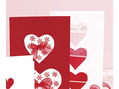 DIY : how to make heart shaped card, Valentine's day Greeting crad