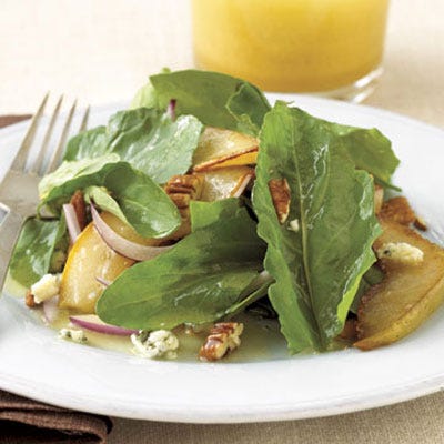 This twist on a Waldorf salad makes an elegant start to a sit-down meal. <br /><br /><b>Recipe: <a href="/recipefinder/sweet-pear-gorgonzola-salad-3710" target="_blank">Sweet Pear and Gorgonzola Salad</a></b>