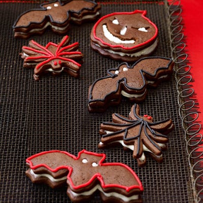 Celebrate Halloween with these tasty gingerbread cookies. But beware: Seconds and thirds will be in high demand.

 Recipe: Halloween Gingerbread Sandwich Cookies