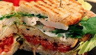 <p><b>Wolfgang's Irresistible Recipe:</b> <a href="/recipefinder/wolfgang-puck-shrimp-blt-recipe" target="_blank">Shrimp BLT</a></p><p><b>Wolfgang's Fresh Twist:</b> Seafood. "Believe it or not, the first time I started doing this was when I was designing my panini grill. I tried out many different recipes and one day, I thought, 'Why not put shrimp or lobster in a sandwich?' The BLT started as a lobster BLT, but since shrimp is less expensive, more available, and just as tasty, I thought it would be a good combination."</p>