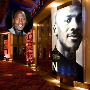 <p><b>Restaurants:</b> One Sixty Blue, <a 

href="http://www.cornerstonerestaurants.com/michaeljordanssteakhouse/index.html" 

target="_blank">Michael Jordan's Steakhouse</a>, Sol Torro Tequilla Bar, Chicago, IL </p><br />
<p>Michael Jordan dominated the basketball court while playing for the championship-winning Chicago Bulls. How did he keep up his energy? Rumor has it that one of Jordan's pre-game rituals included eating a steak. It's no wonder, then, that his preferred dinner at his Chicago steakhouse would include MJ's Aged Delmonico Steak with Balsamic-Ginger Jus. If you're ever in the neighborhood, be sure to get a good look at the bartender. When the legendary player is in town you can often find him behind the bar!</p><br />
<p><b>Try this recipe:</b> <a 

href="http://gogonow.org/recipefinder/grilled-balsamic-garlic-flank-steak-recipe-fw0410%22 target="_blank"><b>Grilled Balsamic Garlic Flank Steak</b></a></p>