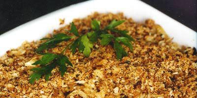 <p>Sweet roasted slices of fennel topped with herbed bread crumbs make for a fabulous freezer-to-oven side dish.</p><br />
<p><b>Timetable:</b> Make one week ahead.<br />
<b>Recipe: </b><a href="/recipefinder/crunchy-baked-fennel-recipe" target="_blank"><b>Crunchy Baked Fennel</b></a></p>