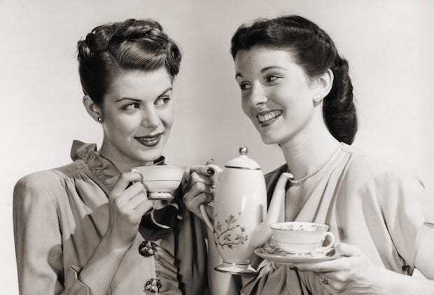 Vintage Tea Time