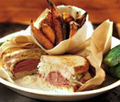 By substituting pastrami for corned beef in this recipe, you can make a "New Yorker" our version of this Big Apple deli favorite. Serve it with our Oven-Baked Sweet-Potato Fries.