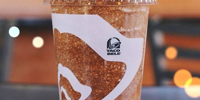 Dr Pepper Vanilla Float Freeze - Taco Bell