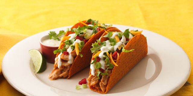 Bold Nacho Cheese Flavored Taco Shells - Old El Paso New Taco Shells