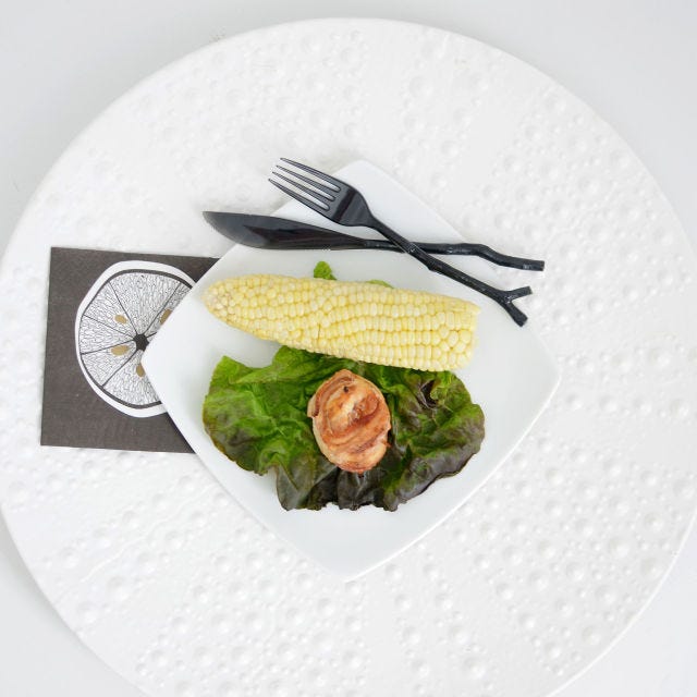 <p>Use as a crunchy, easy appetizer or make a meal around this protein-centric combo by adding sides of corn of and sweet potatoes.</p>
<p>Get the recipe at <a href="http://melissaesplin.com/2013/06/food-bacon-wrapped-grilled-chicken/" target="_blank">Melissa Esplin</a>.</p>

