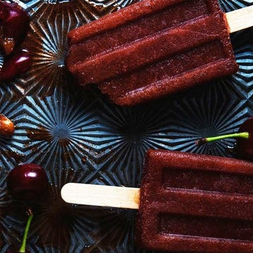 Sour Cherry Popsicles