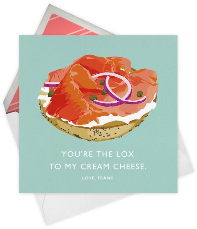 Food-Themed Valentines Cards - Foodie Cards