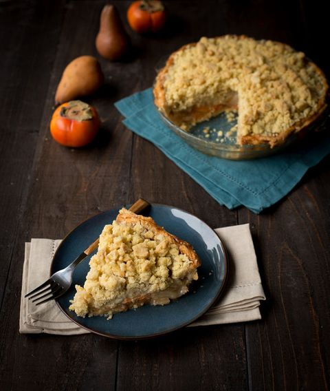 <p></p>
<p><strong>Get the recipe from <a href="http://www.pineappleandcoconut.com/recipes/persimmon-pear-brandy-pie/
" target="_blank">Pineapple & Coconut</a>.</strong></p>