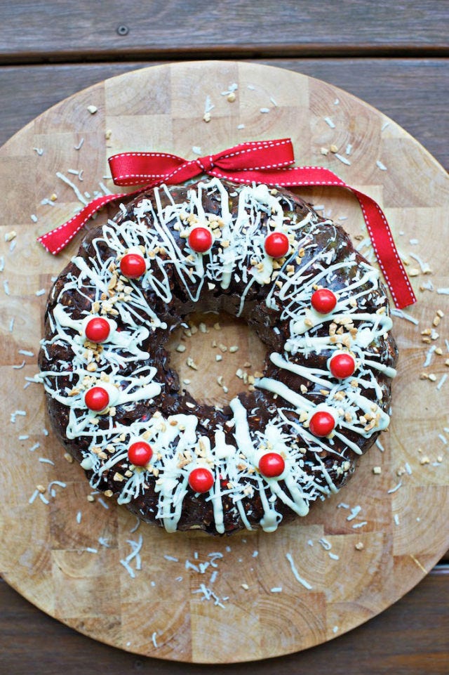 Rocky Road Christmas Wreath
