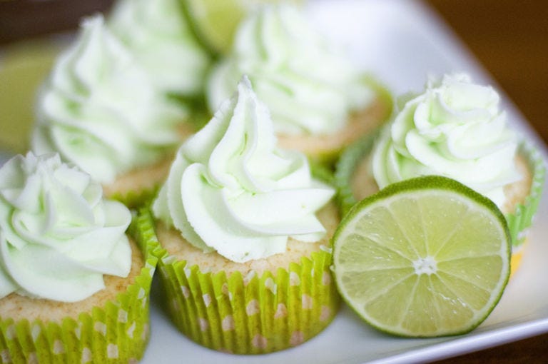 margarita cupcakes