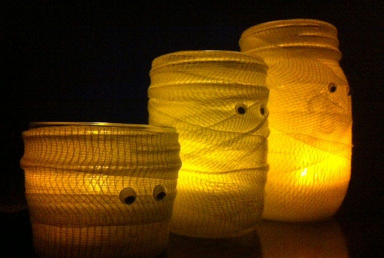<div class="imageContent">
<p>No time to craft your own Halloween decorations? Snag this mummified trio of votives from Etsy instead.</p>
<p><em>($18 for three, <a href="https://www.etsy.com/listing/160657142/mummy-mason-jar-halloween-centerpieces?ref=br_feed_12&br_feed_tlp=halloween" target="_blank">downintheboondocks.etsy.com</a>)</em></p>
</div>