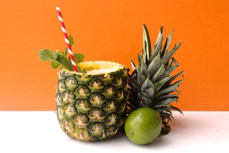 Tropical Pineapple Rum Punch