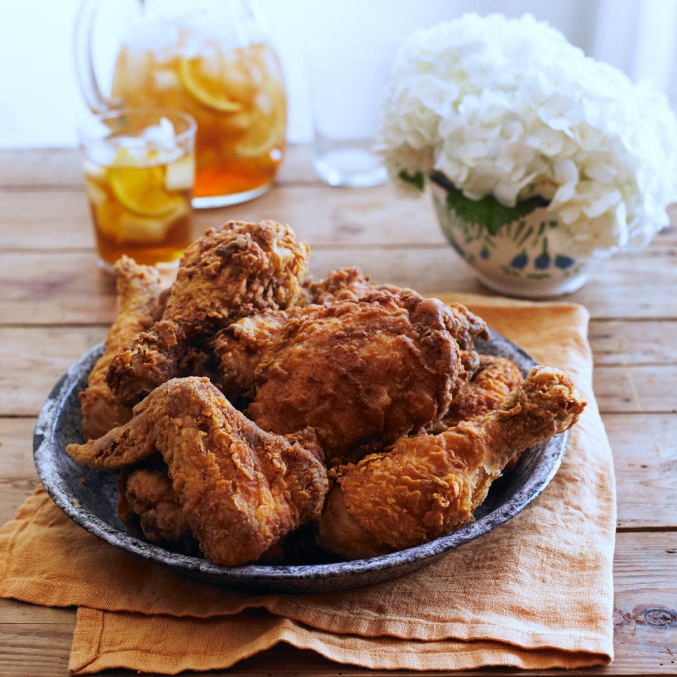 <b>Where:</b> Southern U.S.<br />
<p>Down south in the states you'll also find families gathering for a post-service meal, but often over a pile of crispy fried chicken for a lively and casual dinner.</p>
<p><strong>Try it at home with our recipe for </strong> <a href="http://gogonow.org/recipefinder/ultimate-southern-fried-chicken-recipe-fw1013%22 target="_blank"><strong>The Ultimate Southern Fried Chicken</strong></a></p>
