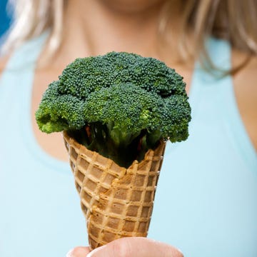 Broccoli Ice Cream Cone