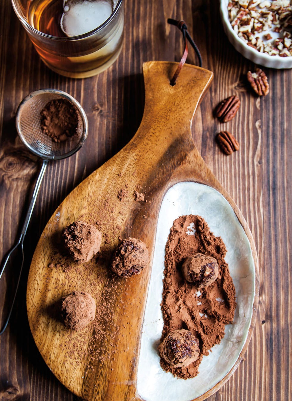 Honey Bourbon Balls honey bourbon balls