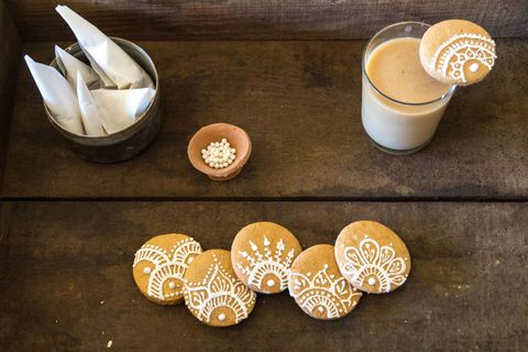 ginger chai spice cookies