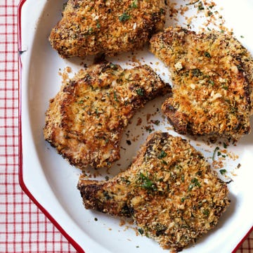 Crispy Baked Pork Chops with Parmesan