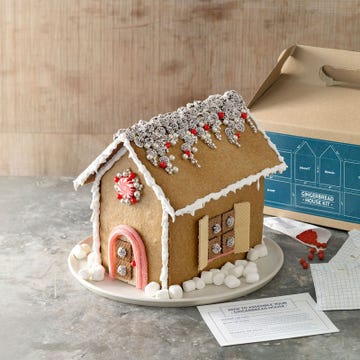 <p>Gingerbread houses are some of the first signs that Christmas is approaching, and a DIY building kit makes a tasty and creative gift for any child (or child at heart).</p>
<p><strong>Recipe:</strong> <a href="http://www.countryliving.com/recipefinder/diy-gingerbread-house-kit-recipe-clx1213" target="_blank">Gingerbread-House Kit</a></p>
