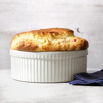 Havarti Souffle with Scallions and Dill