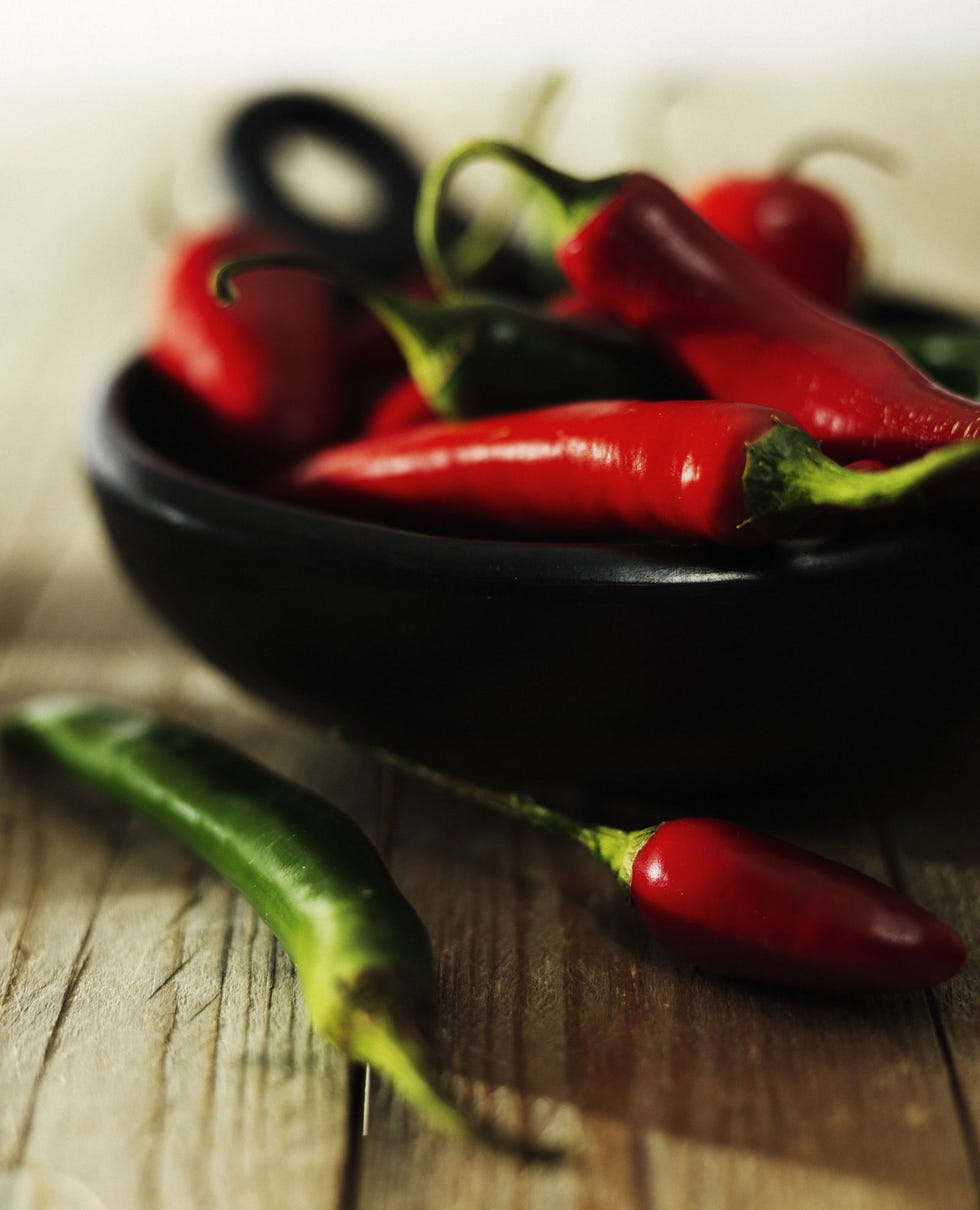 7 P.M Goal: Stay slim at dinner <p>You're probably more sedentary after supper, especially when the temperature drops in winter. Though the best way to <a href="http://www.womansday.com/health-fitness/workout-routines/burn-calories-fast" target="_self">torch calories</a> is with a post-meal walk, you can also bump up your burn by adding chili peppers to your meal. The heat from their capsaicin can help spike metabolism and control appetite, according to <a href="http://www.purdue.edu/newsroom/research/2011/110425MattesPepper.html" target="_blank">research from Purdue University</a>. Another slimming strategy: Cook with herbs and spices. When people ate a reduced-fat but spiced-up meal in a <a href="http://www.ift.org/newsroom/news-releases/2013/july/15/spicing-up-food-can-make-up-for-missing-fat.aspx" target="_blank">University of Colorado study</a> , they reported liking it more than the full-fat version. Why? Spices contribute loads of flavor, but zero calories. So shake on smoked paprika, oregano and garlic powder.</p>
