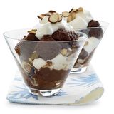 chocolate bread parfaits