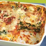 spinach and prosciutto lasagna