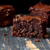 triple chocolate salted caramel brownies