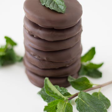 crisp chocolate mint cookies