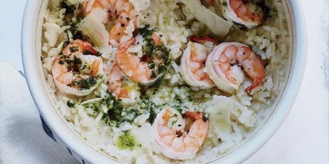 Baked Shrimp Risotto