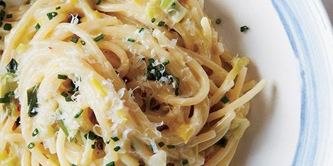 Creamy One-Pot Spaghetti with Leeks