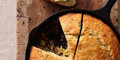 Cinnamon Buttermilk Cornbread with Cumin and Cardamom Honey Butter