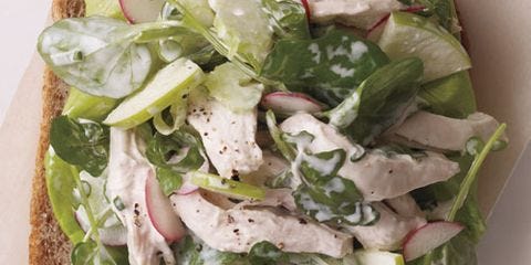 Chicken Salad with Apples &amp; Radishes