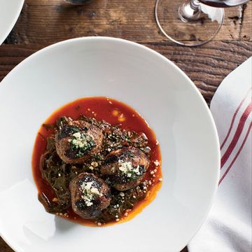 the secret to these luscious meatballs is using ground beef that has a fairly high fat content and mixing it with fresh ricotta, milk soaked bread, and aromatic seasonings like fennel and lemon zest recipe beef ricotta meatballs with braised beet greens