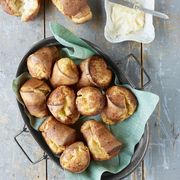 <p>Consider these melt-in-your-mouth delights one of life's little luxuries—no rising or rolling necessary.</p>
<p><strong>Recipe:</strong> <a href="http://www.countryliving.com/recipefinder/cheddar-popovers-recipe-clv0413" target="_blank">Cheddar Popovers</a></p>