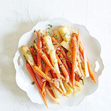 Orange-Braised Carrots and Parsnips