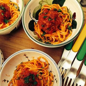 Drew Barrymore's Spaghetti and Meatballs