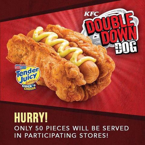 KFC Philippines Launches Double Down Dog