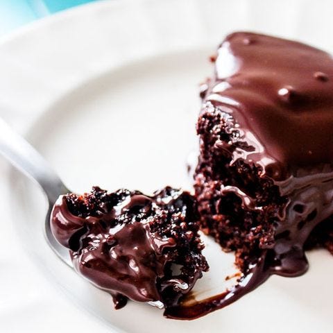 ultimate triple chocolate ganache cake
