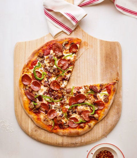 Meat Lovers' Supreme Pizza Meat Lovers' Supreme Pizza