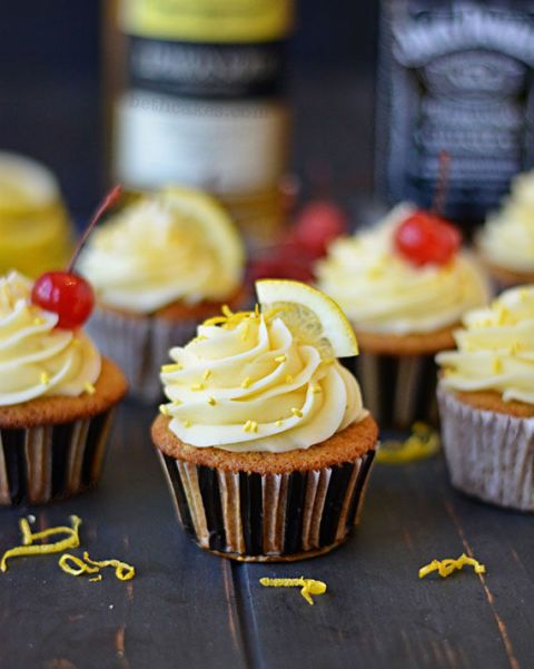 Alcohol Infused Cupcakes - Recipes For Boozy Cupcakes